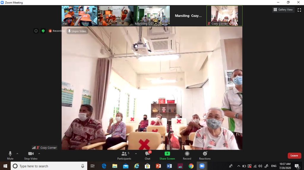 Virtual session with the Elderly — photo 7