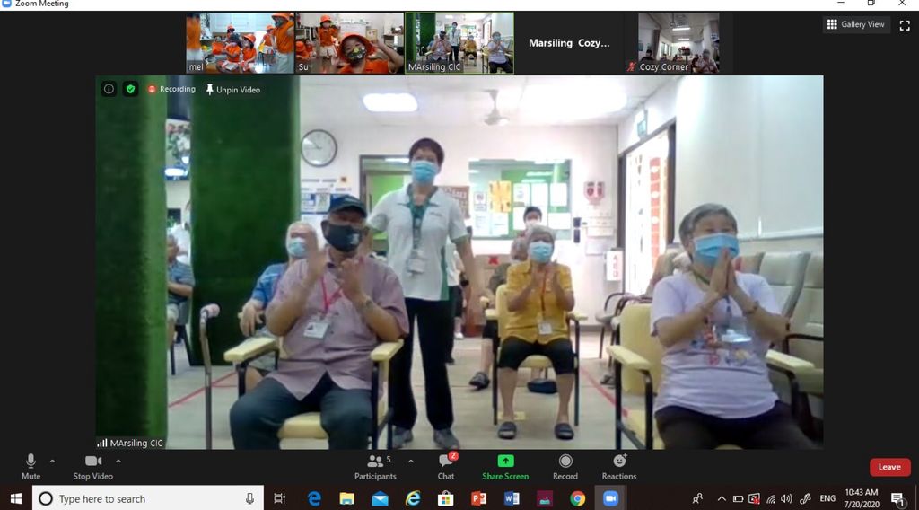 Virtual session with the Elderly — photo 8