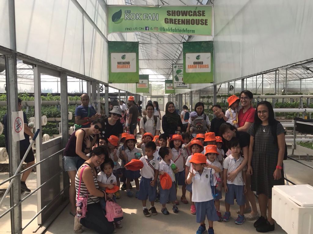 Field Trip to Kok Fah Technology Farm Pte Ltd