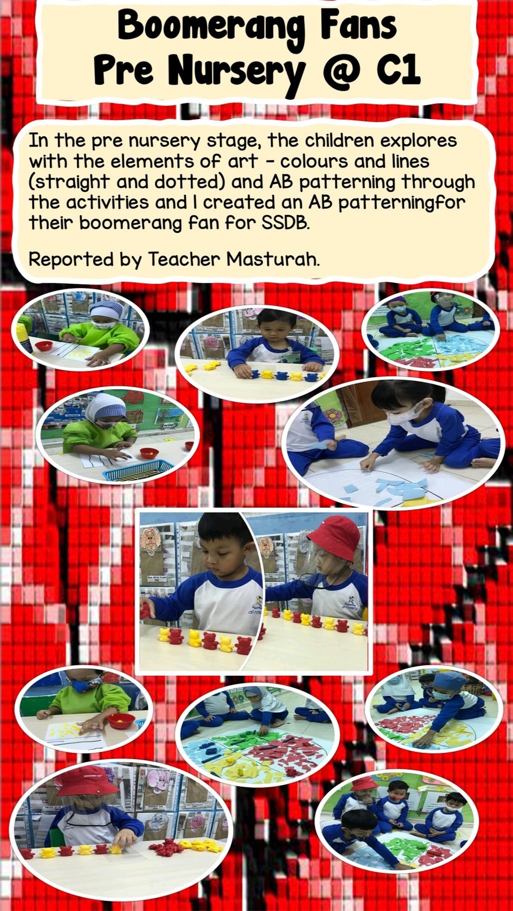 Boomerang Fans by Pre Nursery @C1 Sengkang South
