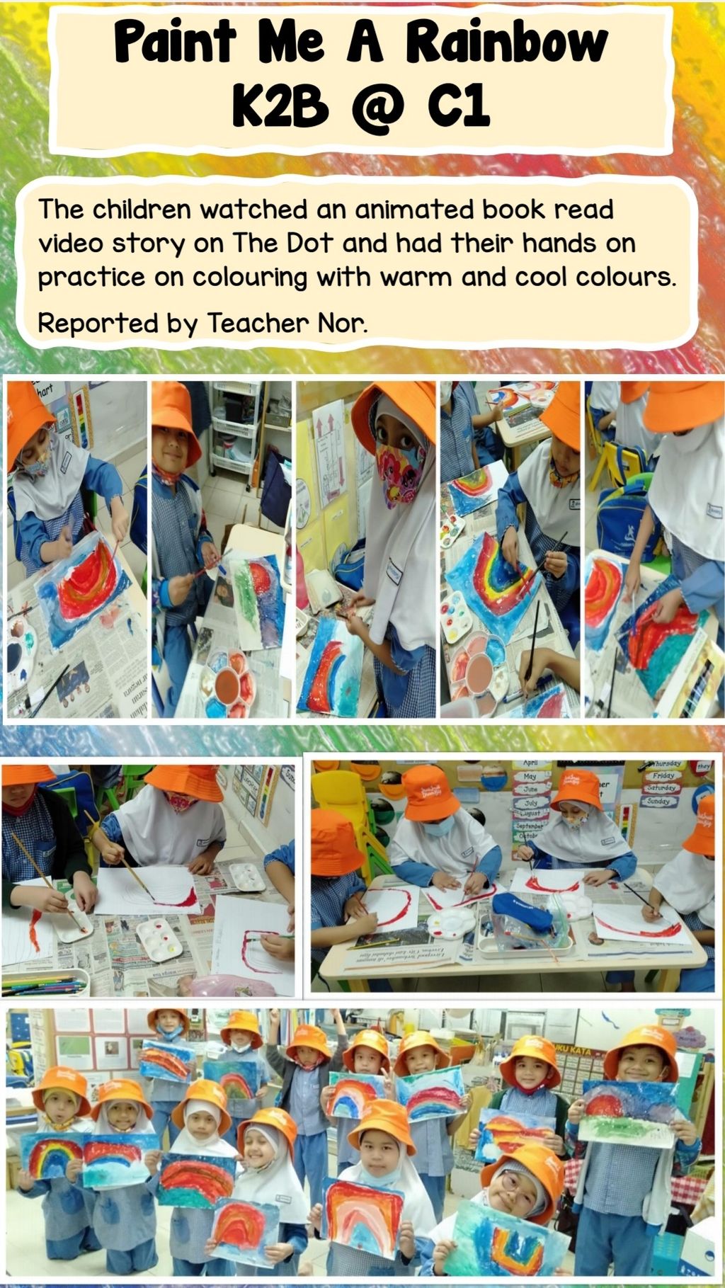 Paint Me A Rainbow by K2B @ C1 Sengkang South
