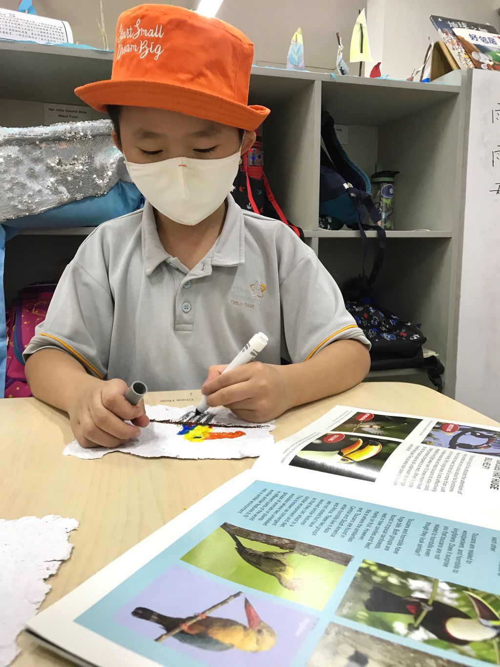 看我们用再生纸做的宣传卡片! — photo 1