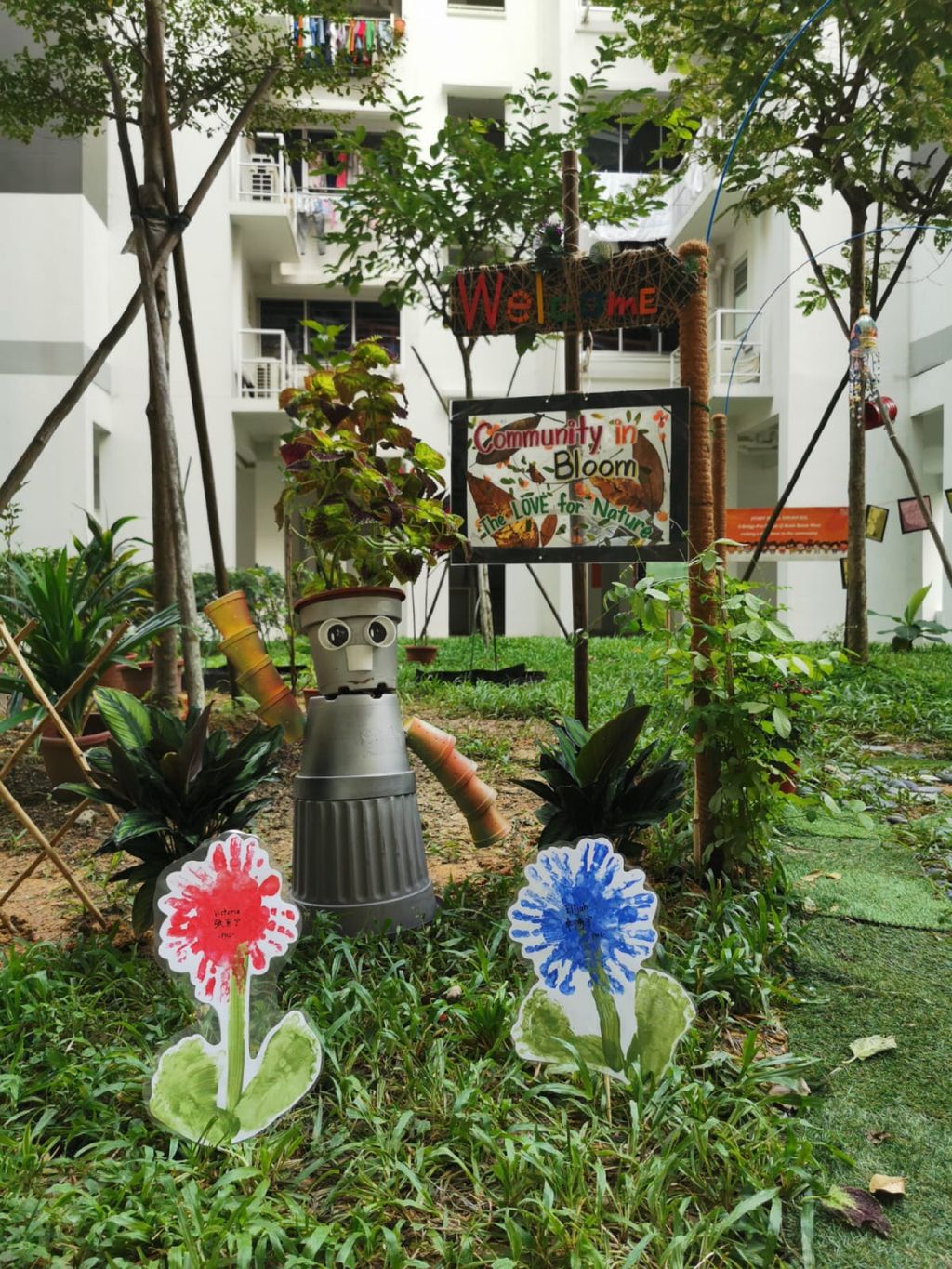 Our community In bloom garden