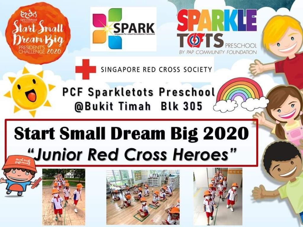 “Junior Red Cross Heroes” #SSDB2020 PCF Sparkletots Preschool@ Bukit Timah Blk305
