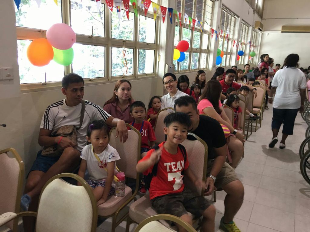 Spreading the Mighty spirit at Society for the Aged Sick — photo 2