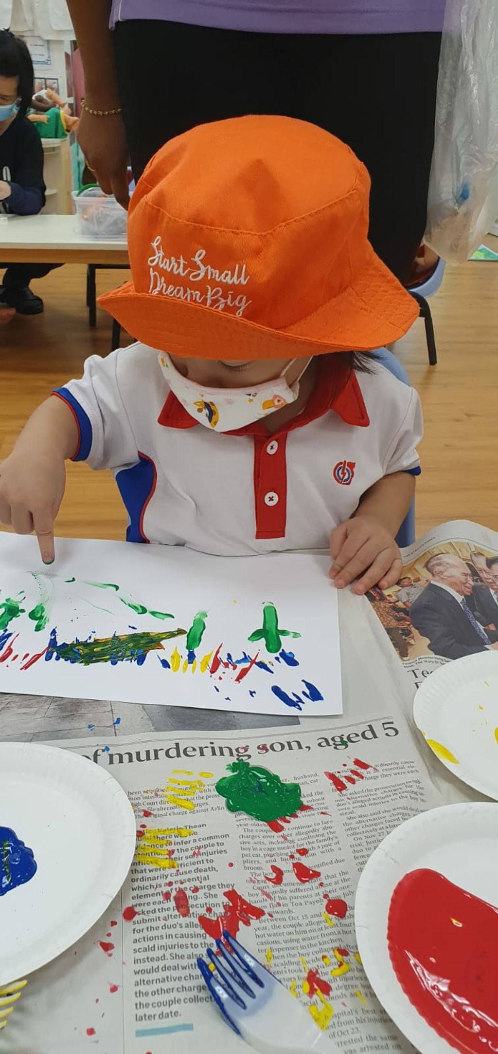 CONTRIBUTION BY OUR EARLY YEARS YOUNG ONES FOR OUR SSDB PROJECT