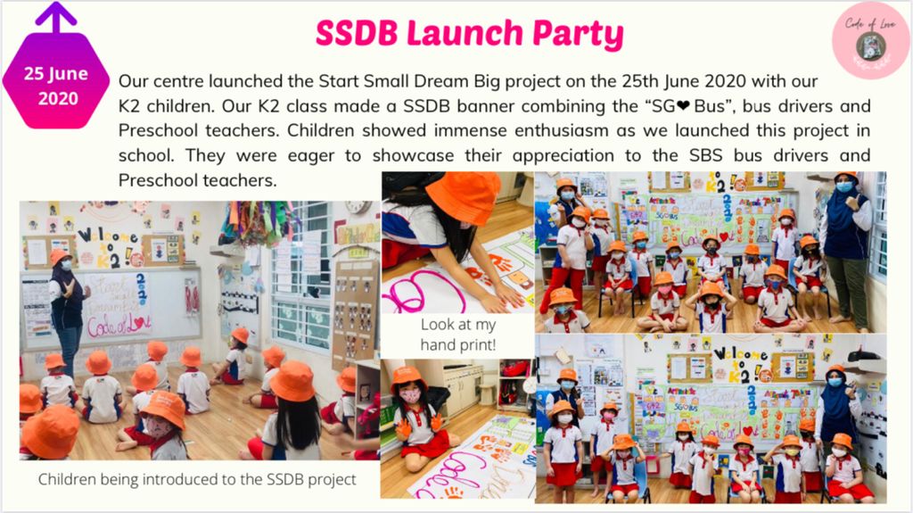 SSDB Project Title: Code Of Love Appreciating Bus drivers and Preschool Teachers — photo 6