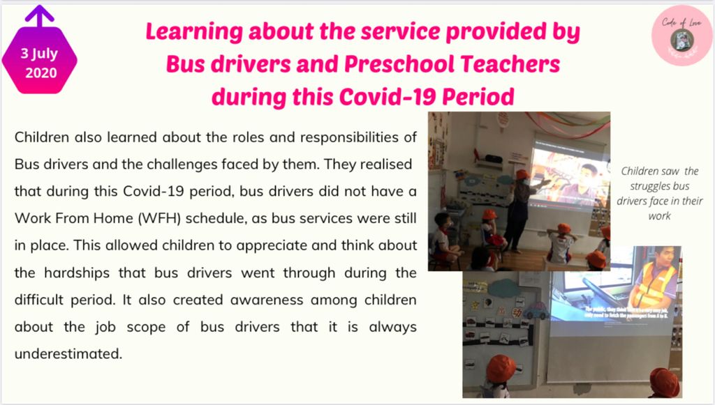 SSDB Project Title: Code Of Love Appreciating Bus drivers and Preschool Teachers — photo 8