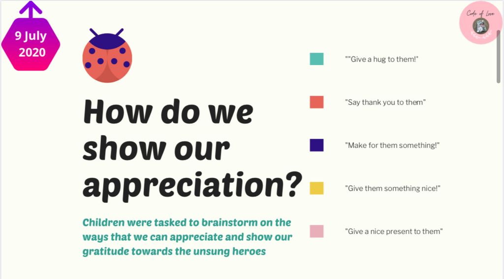 SSDB Project Title: Code Of Love Appreciating Bus drivers and Preschool Teachers — photo 9