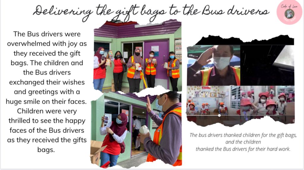SSDB Project Title: Code Of Love Appreciating Bus drivers and Preschool Teachers — photo 28