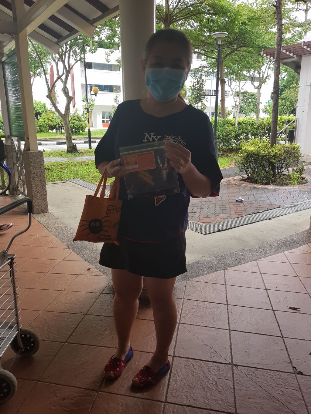 'CARING FOR THE COMMUNITY' Mass distribution of Mask Extender @ Blk. 443 — photo 10