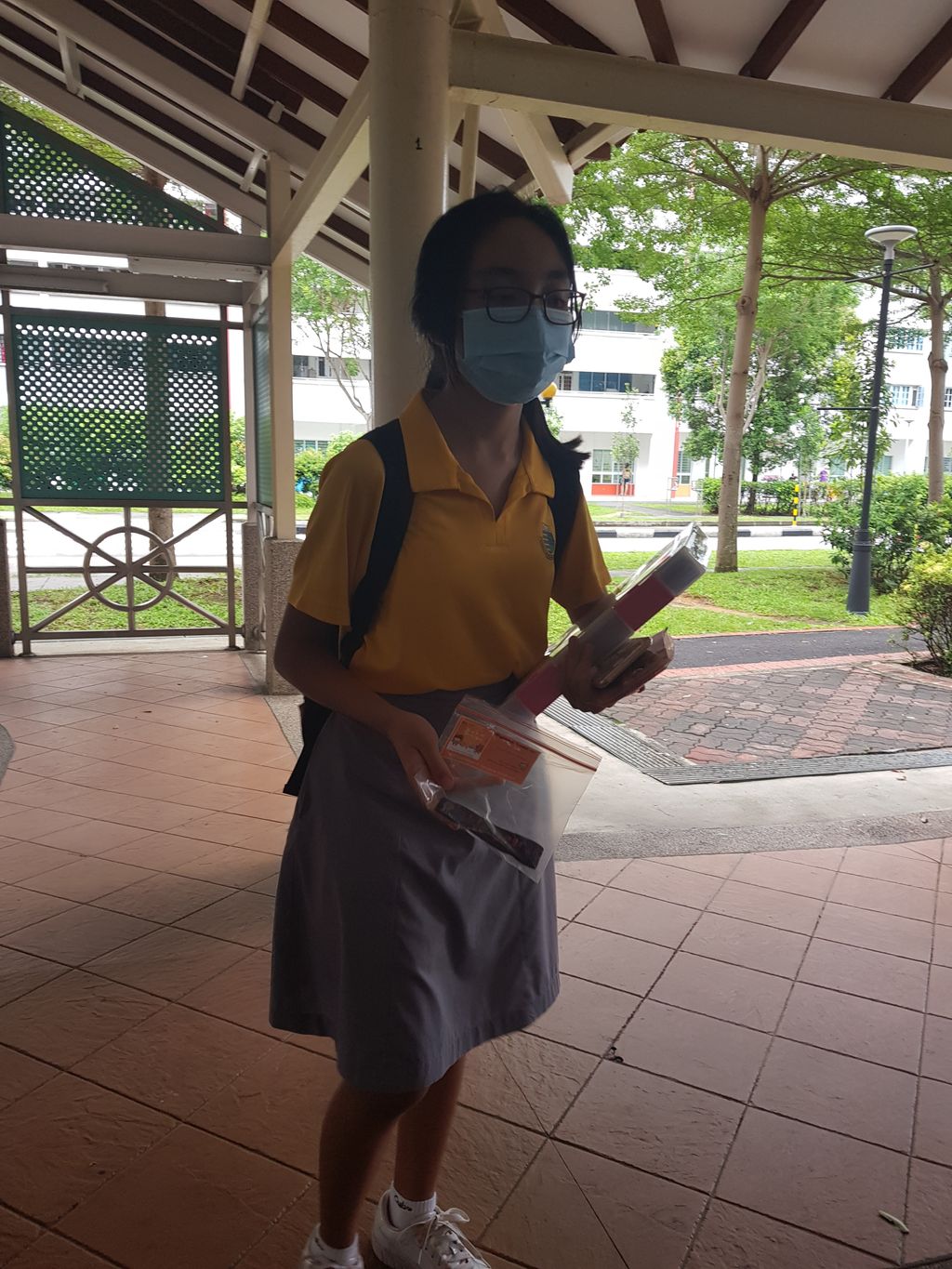'CARING FOR THE COMMUNITY' Mass distribution of Mask Extender @ Blk. 443 — photo 14