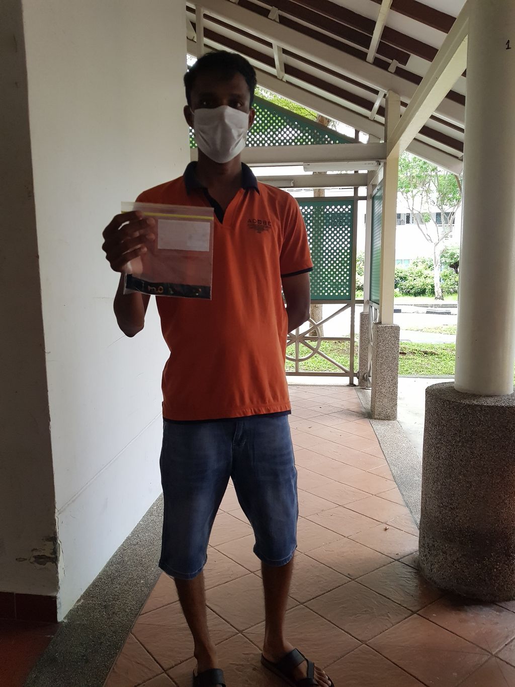 'CARING FOR THE COMMUNITY' Mass distribution of Mask Extender @ Blk. 443 — photo 18