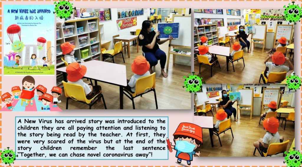 Together we can chase Covid-19 away! @ Global Mindz (Eden) Preschool — photo 2
