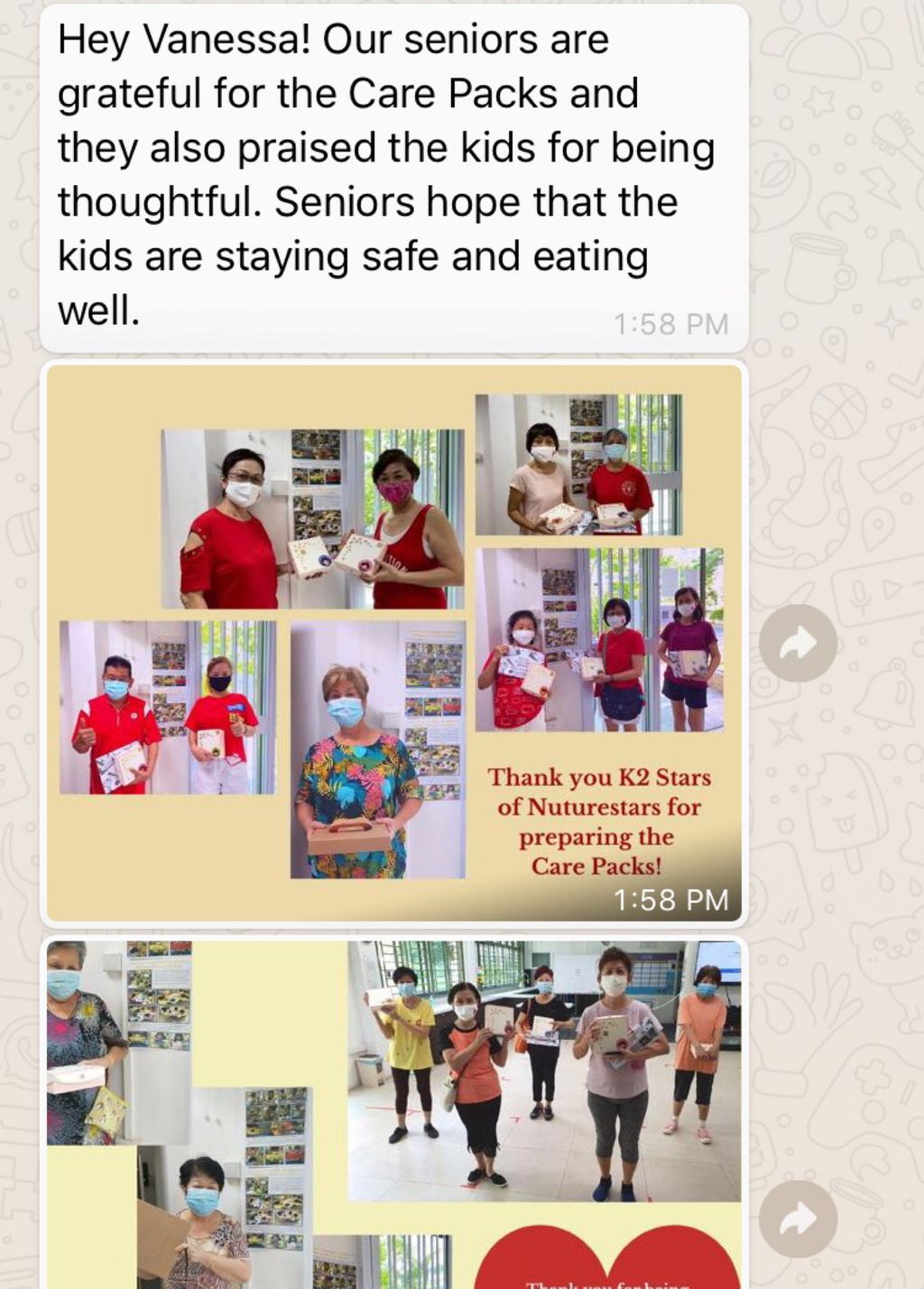 Showing Kindness to Our Community: Care Packs for our dearly missed Seniors at MindCARE ISC! Inter-generational bonding beyond boundaries! — photo 2