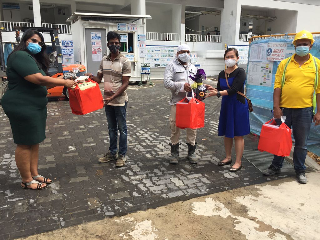 Showing Kindness to Our Community: Project Mask & Muffins for Migrant Workers! Expanding our horizon to touch lives of those who have impacted ours! — photo 3