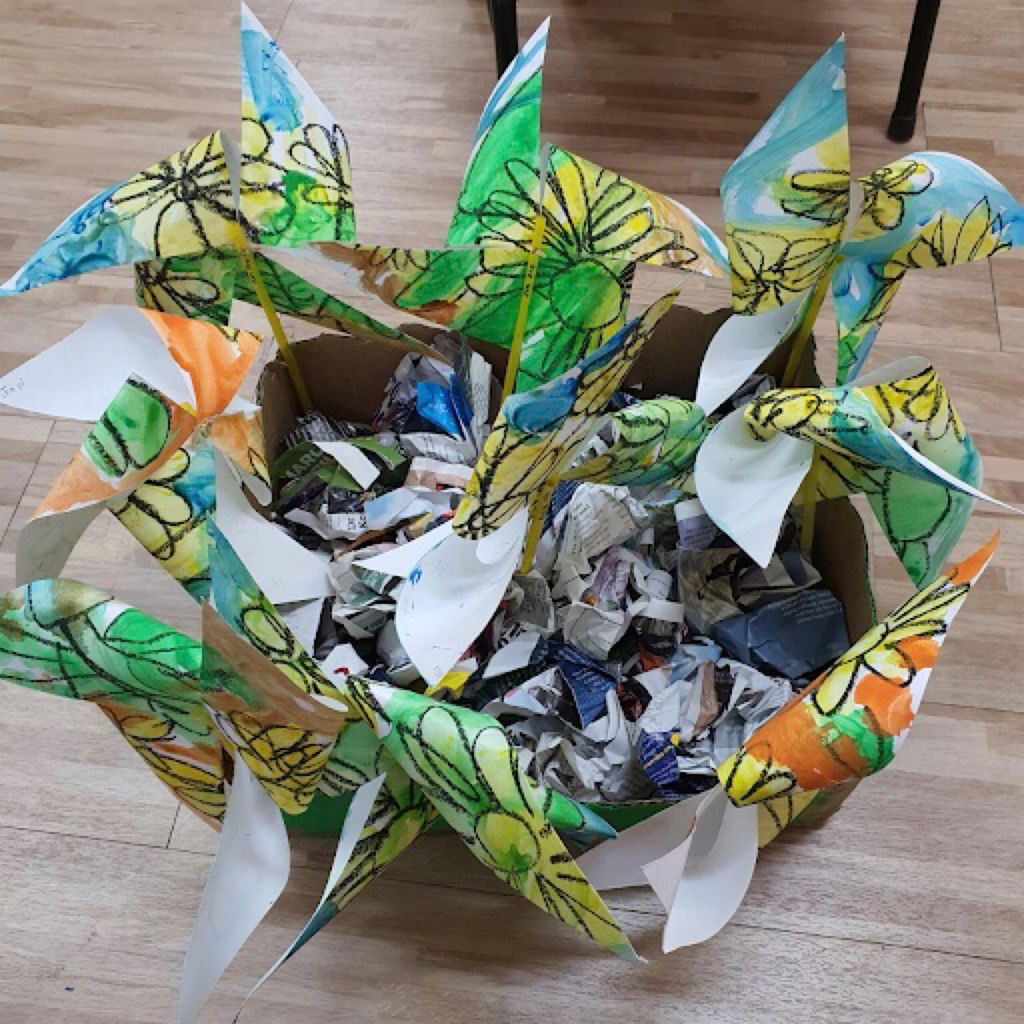 Spreading Kindness through Handmade Pinwheels and Cards — photo 26