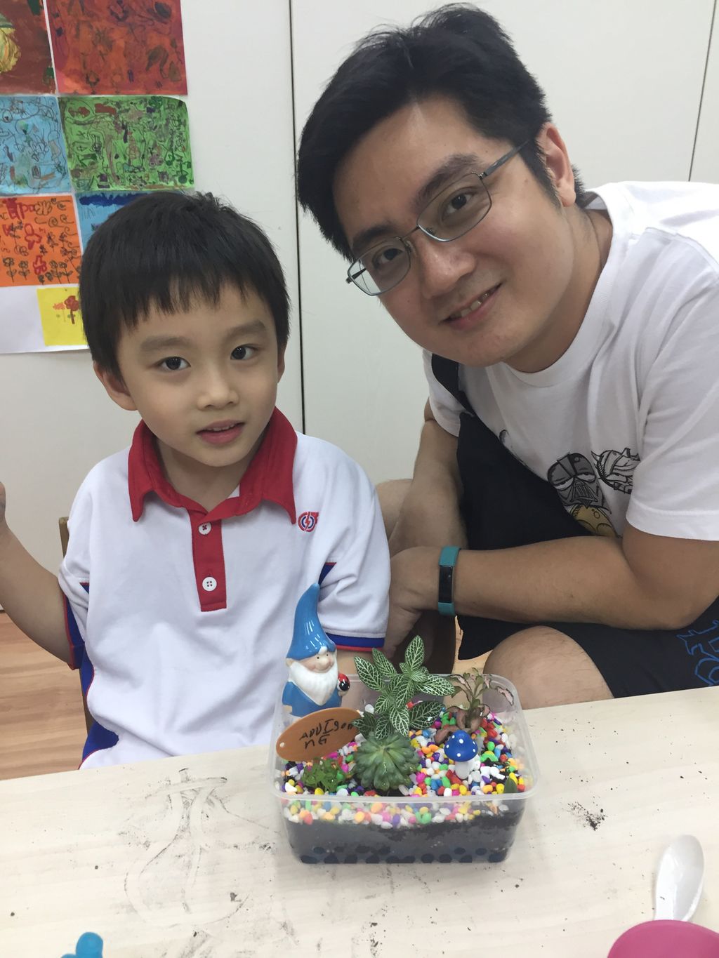 Pcf Sparkletots Preschool @ Jalan Kayu Blk 517/520 Inhouse Seed Germination and Terrarium Making Workshop as Parent-Child Bonding — photo 14