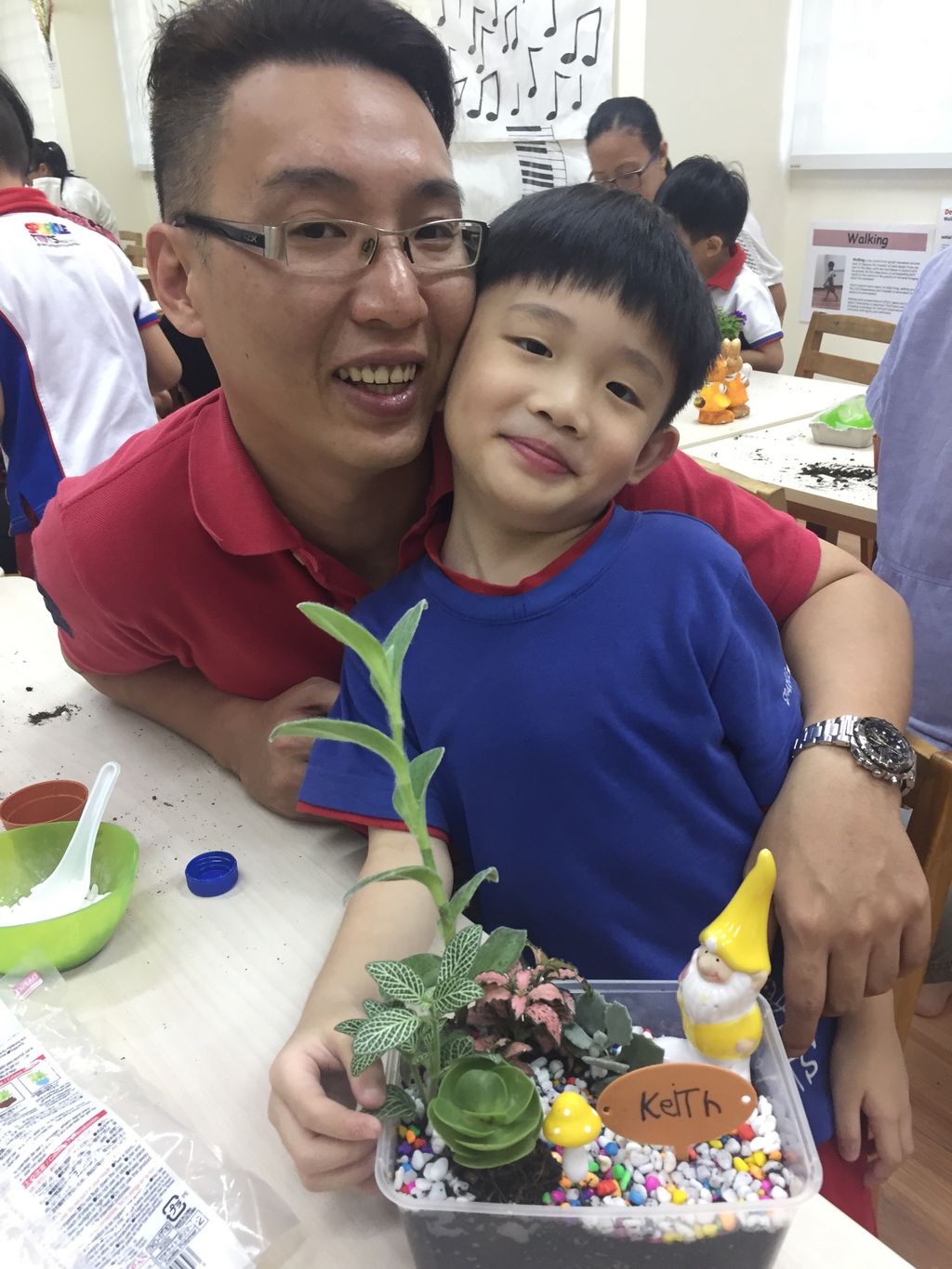 Pcf Sparkletots Preschool @ Jalan Kayu Blk 517/520 Inhouse Seed Germination and Terrarium Making Workshop as Parent-Child Bonding — photo 15