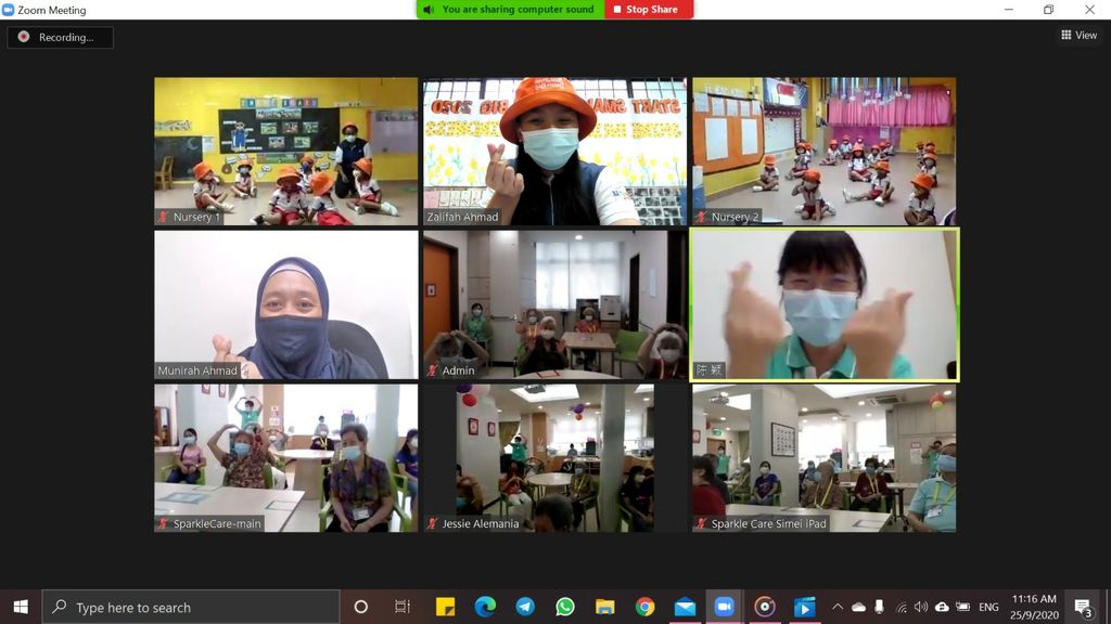 Stories #5: Delivering of Smile Packs & SSDB Zoom Finale with PCF Sparklecare @ Changi Simei — photo 1
