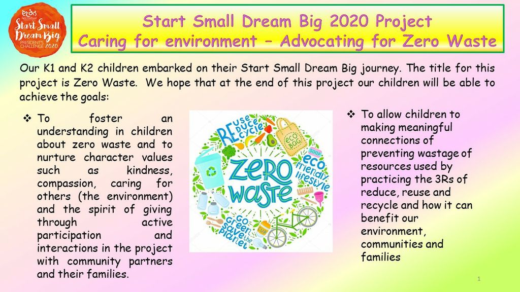 YWCA @ BISHAN CDC - SSDB 2020 Project on Zero Waste (Finale)