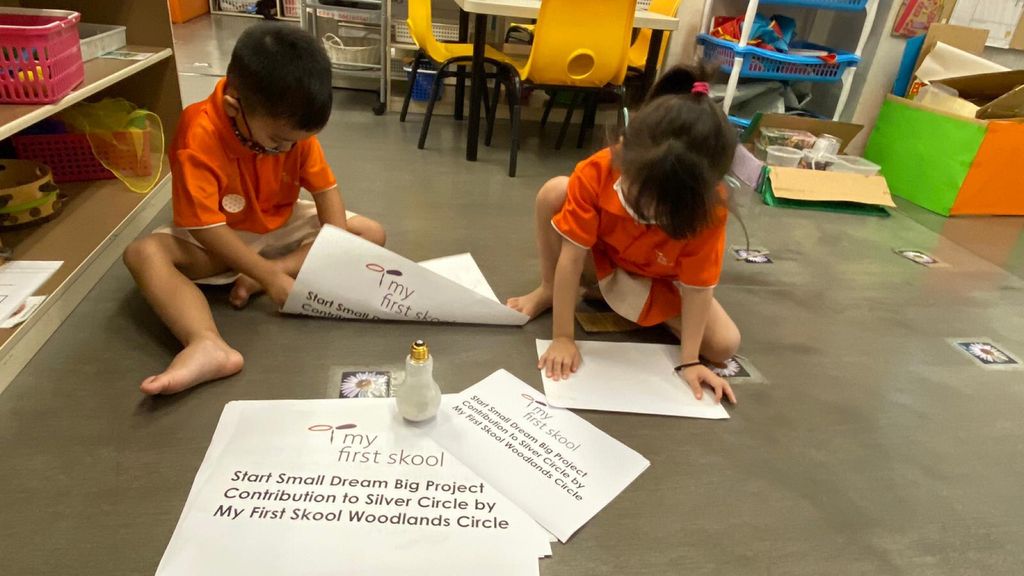 Start Small Dream Big (SSDB): Food contributions from parents to the elderly — photo 8