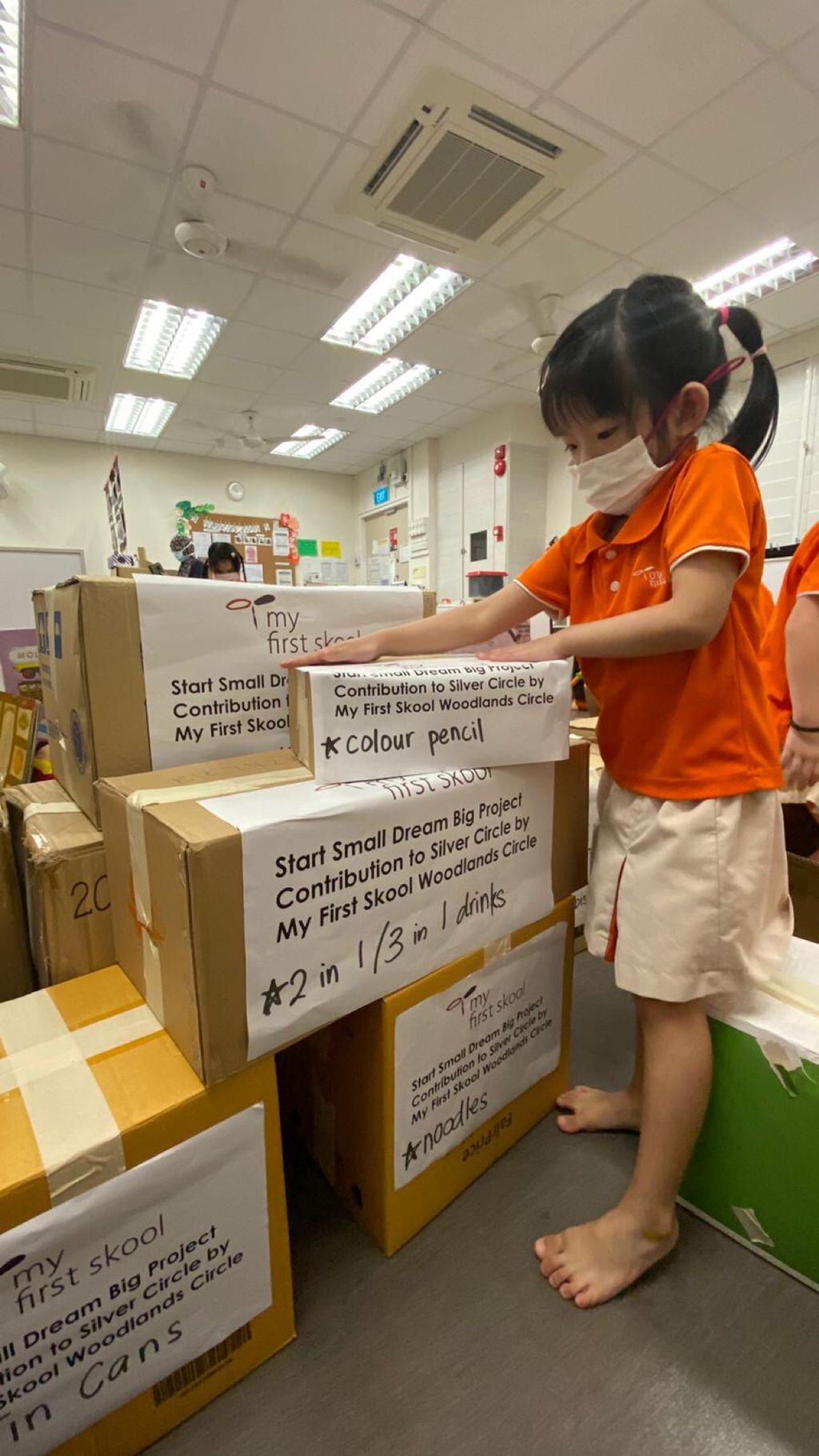 Start Small Dream Big (SSDB): Food contributions from parents to the elderly — photo 9