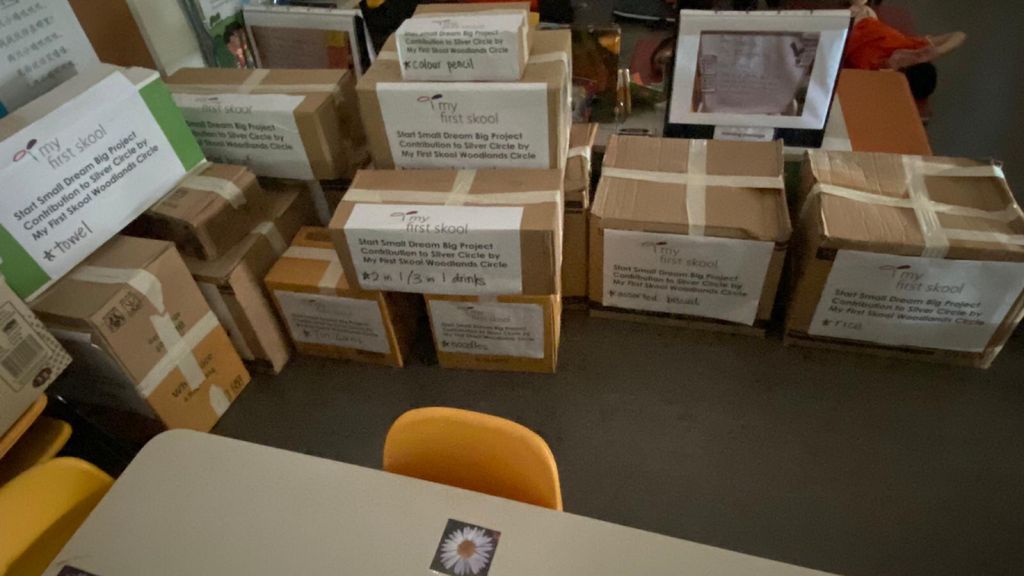 Start Small Dream Big (SSDB): Food contributions from parents to the elderly — photo 11