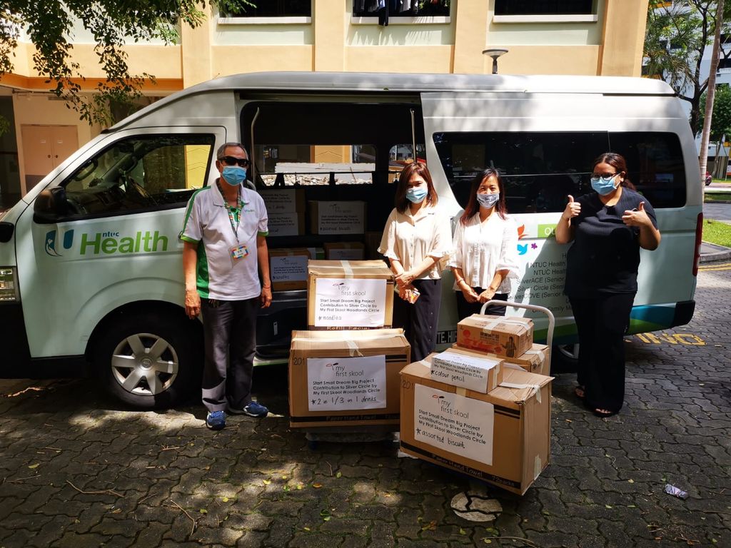 Start Small Dream Big (SSDB): Food contributions from parents to the elderly — photo 18