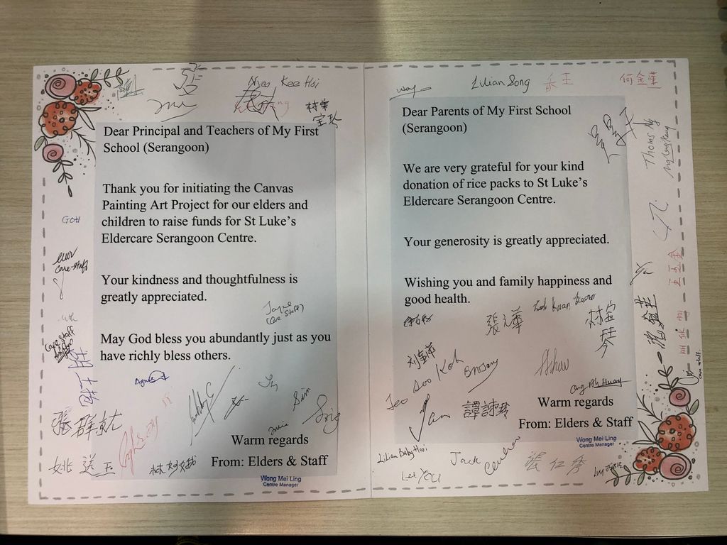 Donation Drive for the Grands at St Luke’s Eldercare — photo 3