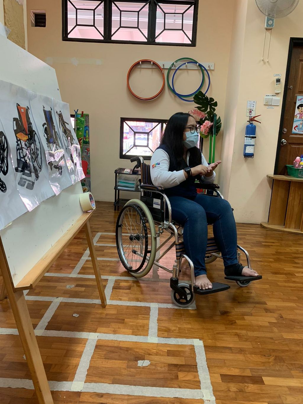 SSDB: We Care - Awareness on Disabilities (Designs of Wheelchair)