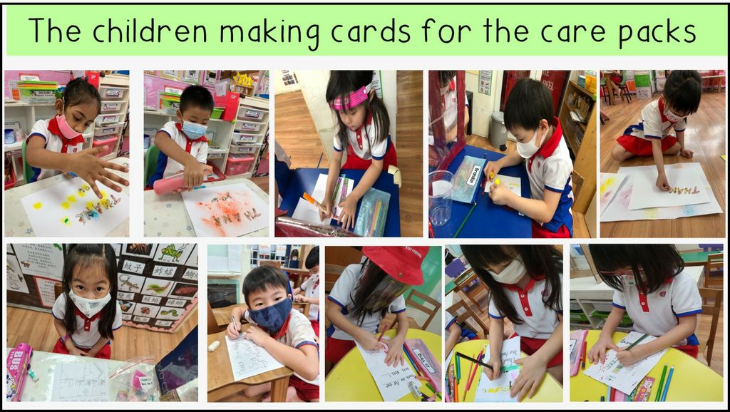 Cards for our care packs!