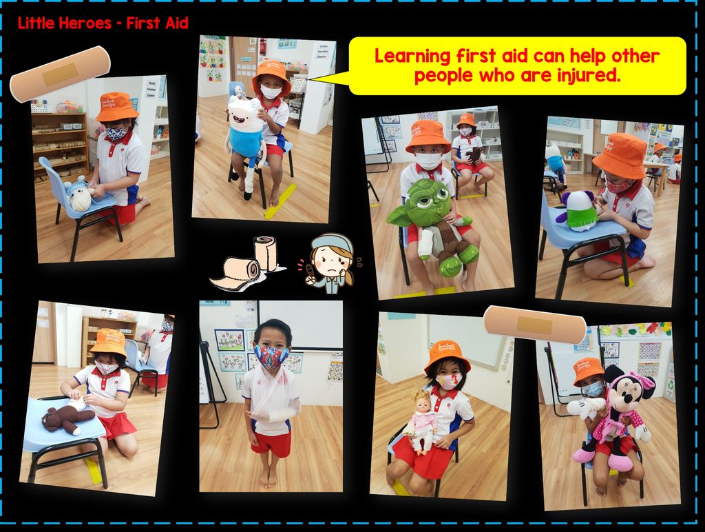 (Little Heroes) First Aid and Collaboration with Singapore Red Cross — photo 2