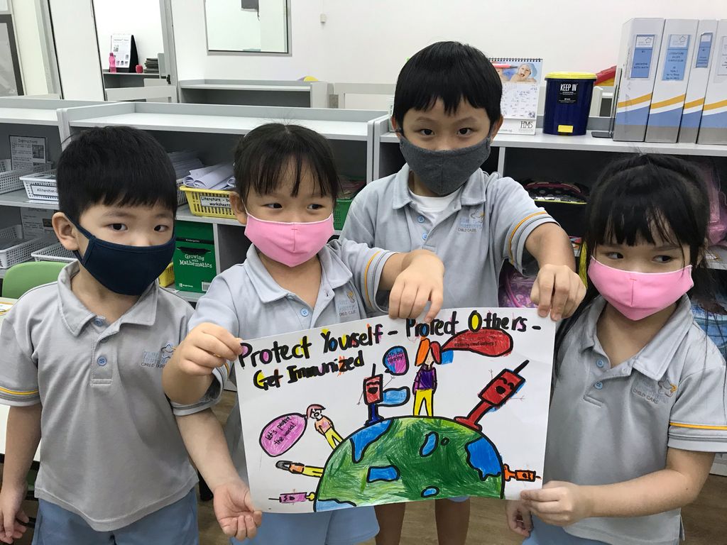 Importance of immunisation and sending love from afar — photo 1