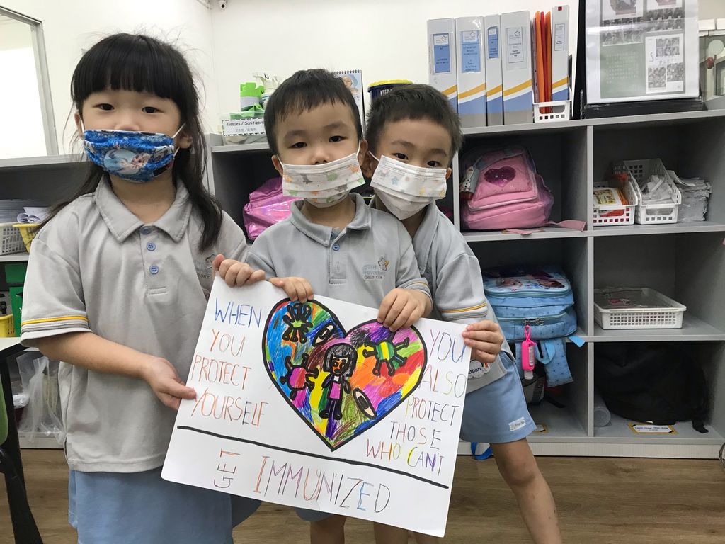 Importance of immunisation and sending love from afar — photo 7