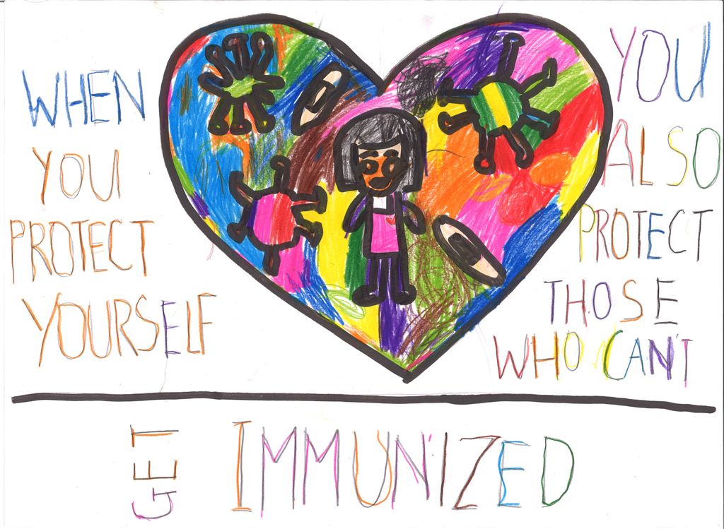Importance of immunisation and sending love from afar — photo 1