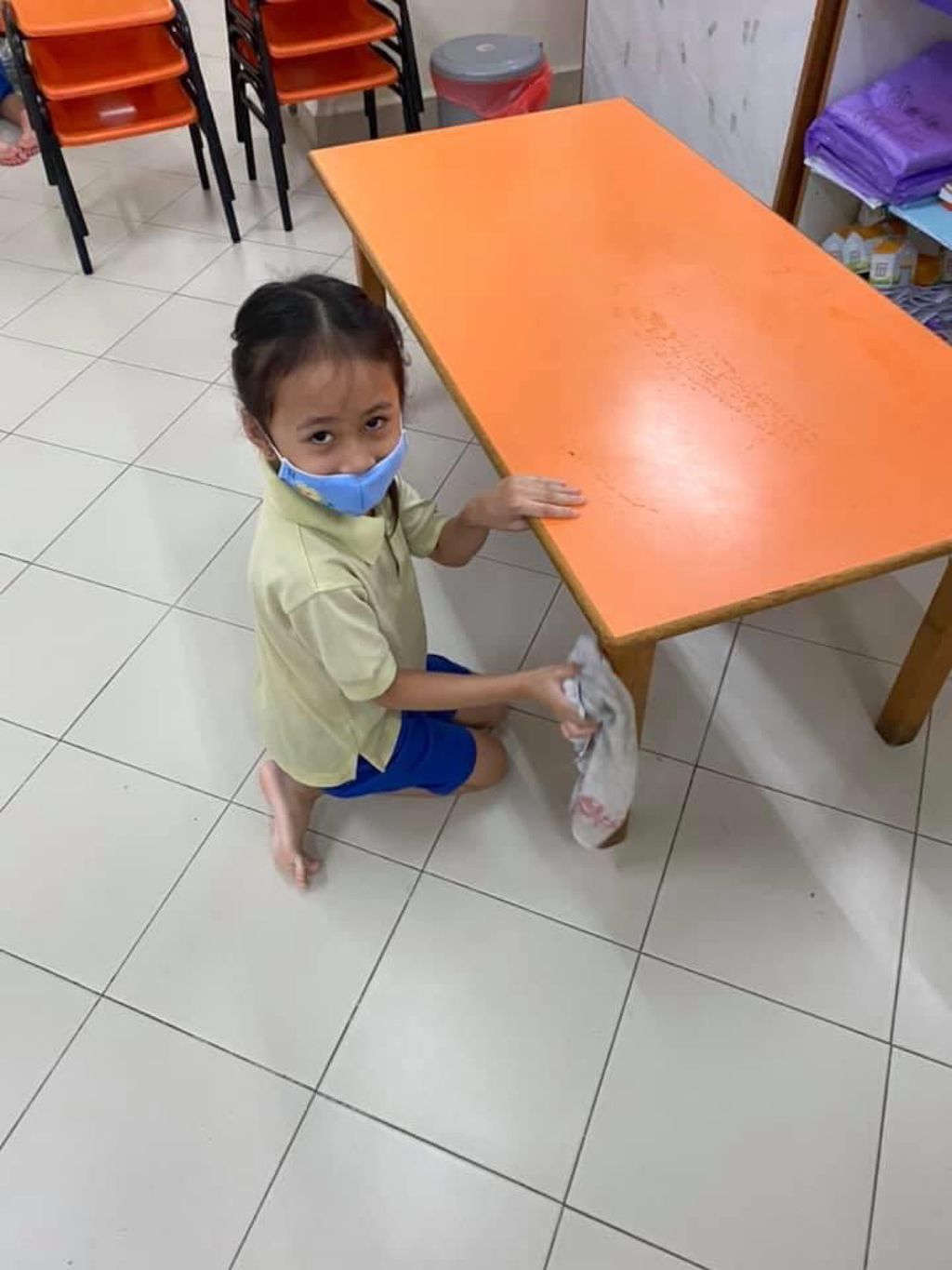 Our COVID19 measures with the children.