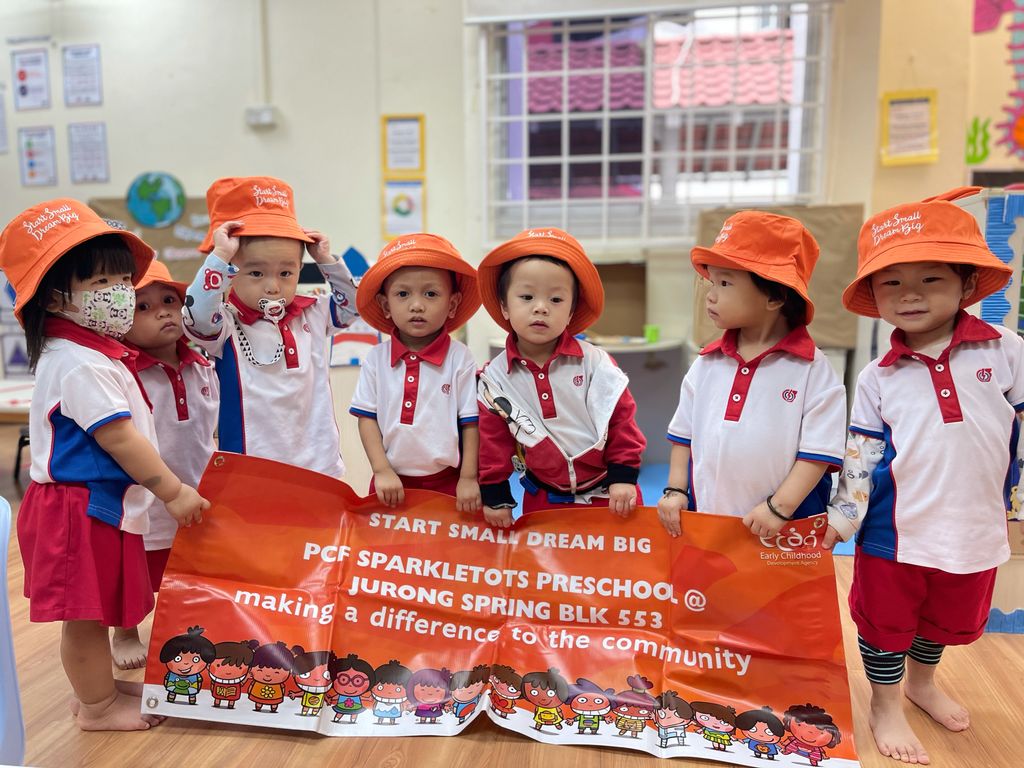 SSDB Launch at PCF Sparkletots Preschool @ Jurong Spring Blk 553 - Nourish to Flourish!