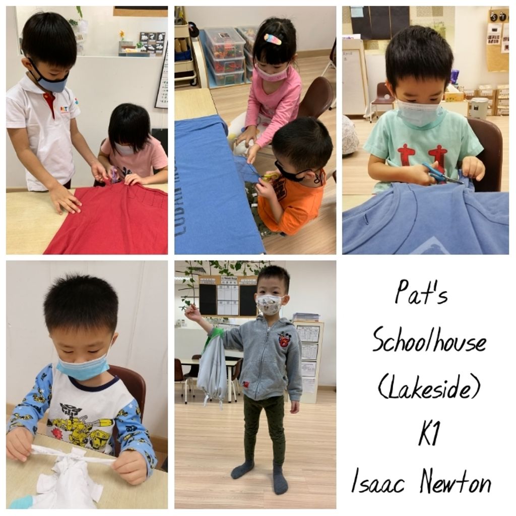 We Reuse and Upcycle to Create Shirt Tote Bags @ Pat's Schoolhouse (Lakeside) — photo 1