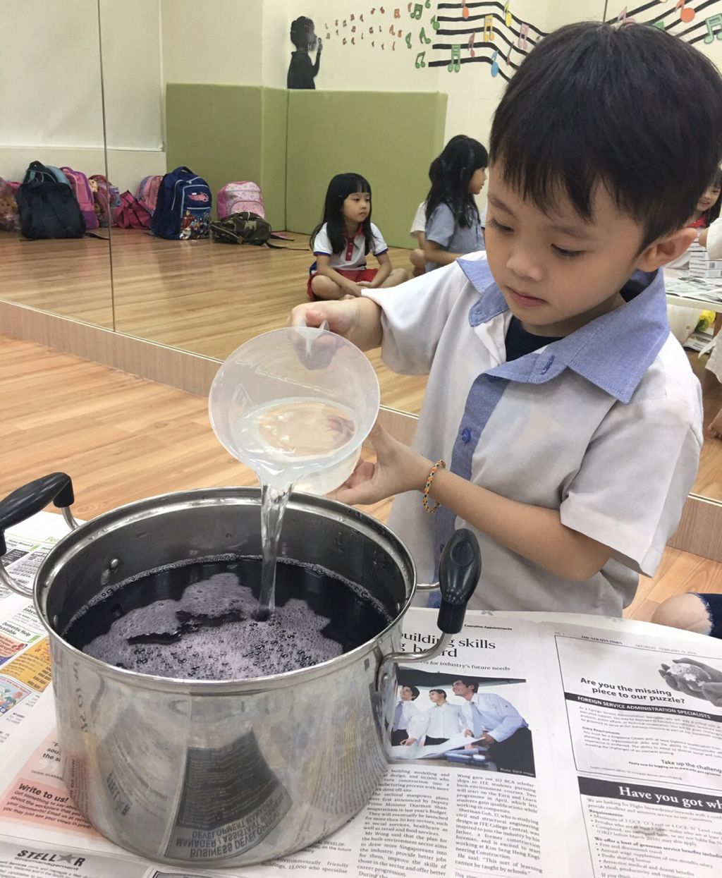 Little Hands, Big Hearts for our Elderly - Jelly Making