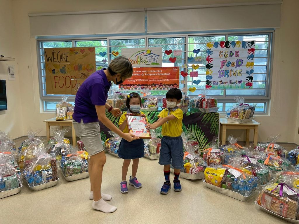 Project 'Helping Hands' by Skool4kidz @ Tampines GreenLeaf