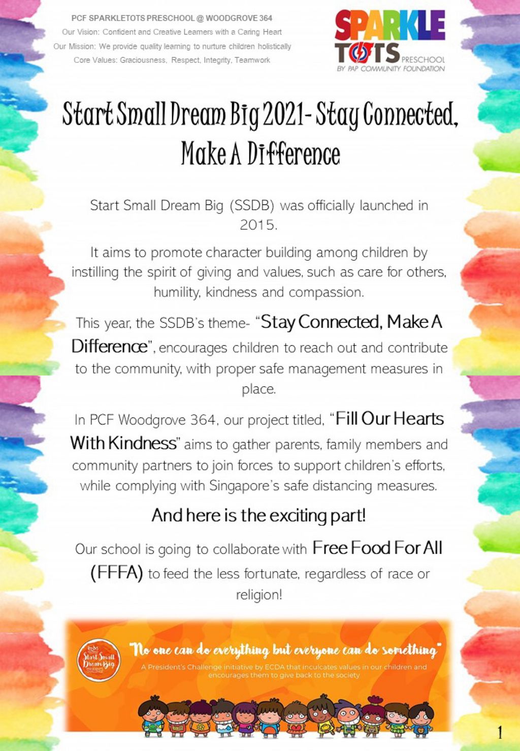 PCFWG364-#Fill Our Hearts With Kindness (Mid project update!)