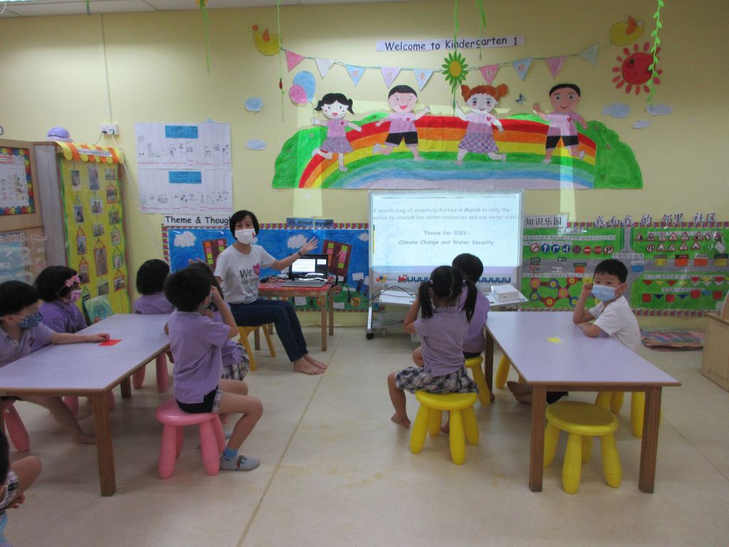 Cherie Hearts Kidz Campus @ Pasir Ris Elias Mall - Event: “Singapore World Water Day” in March 2021