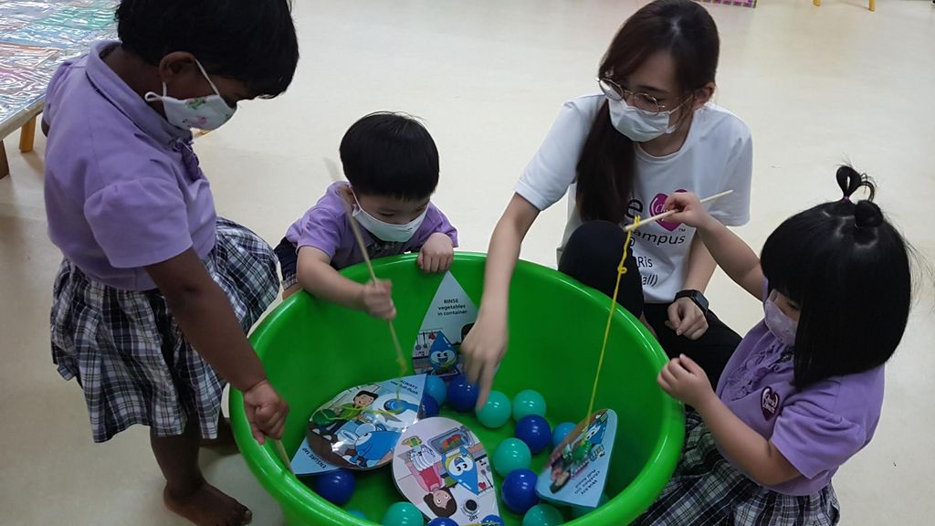 Cherie Hearts Kidz Campus @ Pasir Ris Elias Mall - Event: “Singapore World Water Day” in March 2021 — photo 1