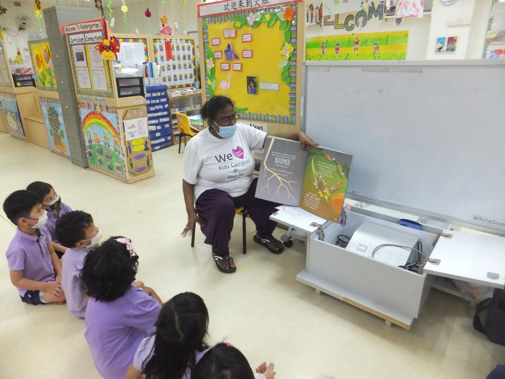 Cherie Hearts Kidz Campus @ Pasir Ris Elias Mall - Event: “Singapore World Water Day” in March 2021 — photo 1
