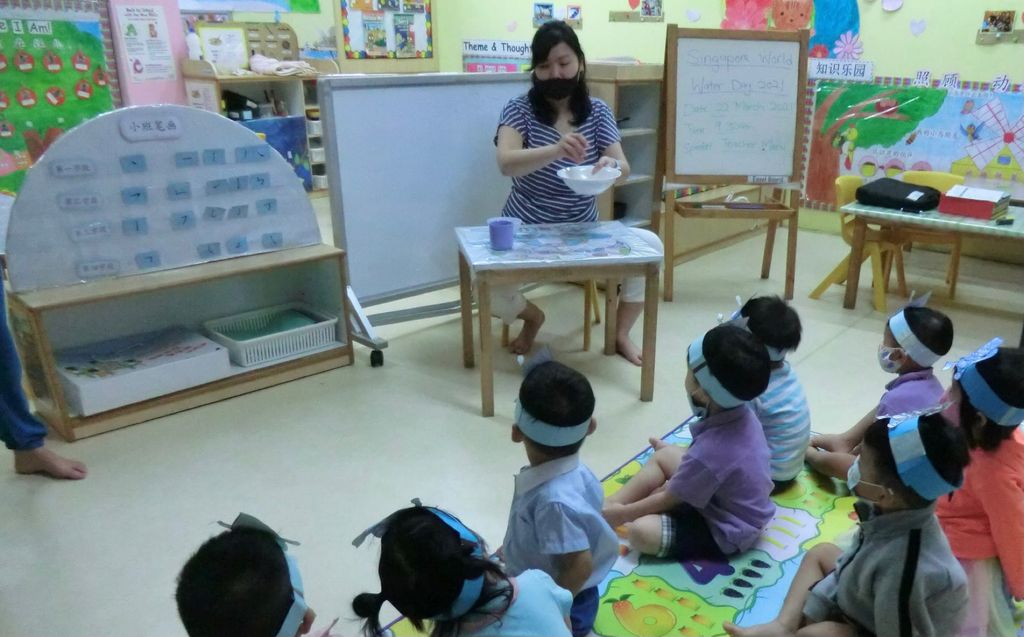 Cherie Hearts Kidz Campus @ Pasir Ris Elias Mall - Event: “Singapore World Water Day” in March 2021 — photo 1