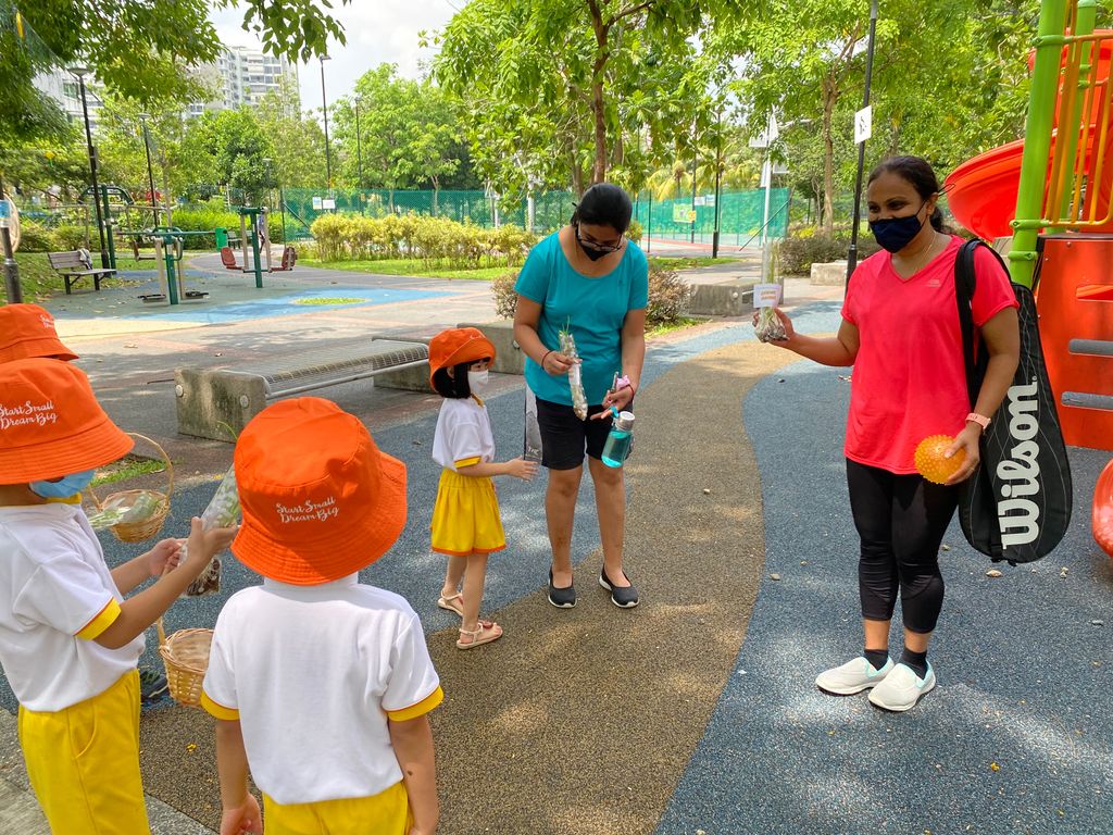 SSDB: Gardening and Water Conservation with Sunflower Preschool @ Punggol Field Walk — photo 18