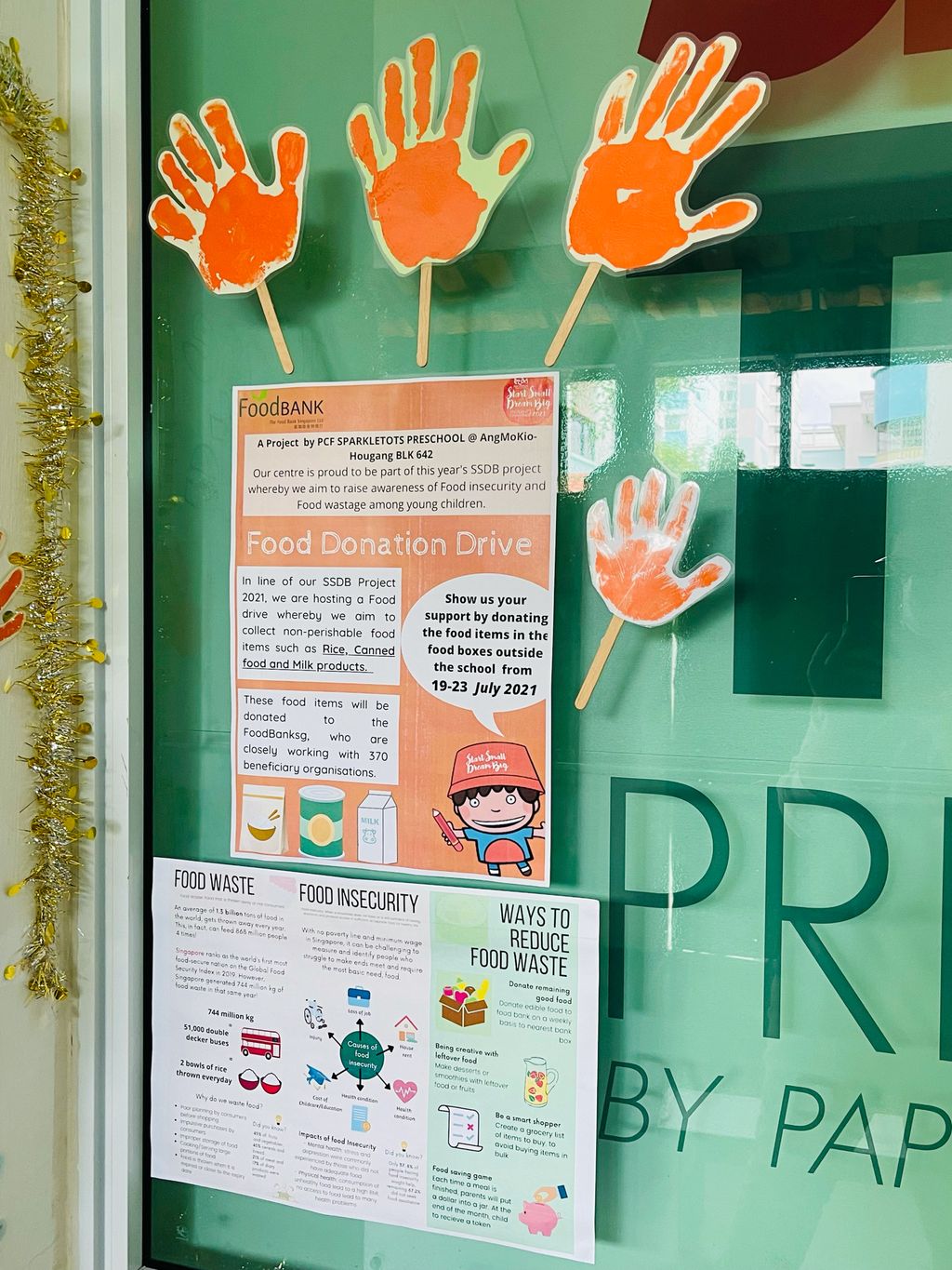 SSDB PROJECT 2021: FOOD IS LOVE COLLABORATING WITH THE COMMUNITY TO RAISE AWARENESS ABOUT FOOD INSECURITY AND FOOD WASTAGE — photo 5
