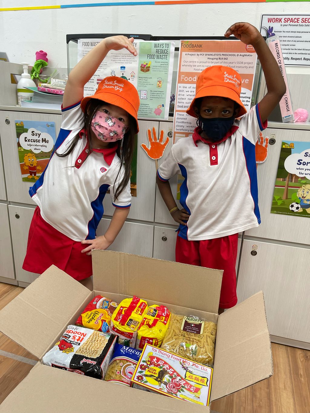 SSDB PROJECT 2021: FOOD IS LOVE COLLABORATING WITH THE COMMUNITY TO RAISE AWARENESS ABOUT FOOD INSECURITY AND FOOD WASTAGE — photo 1