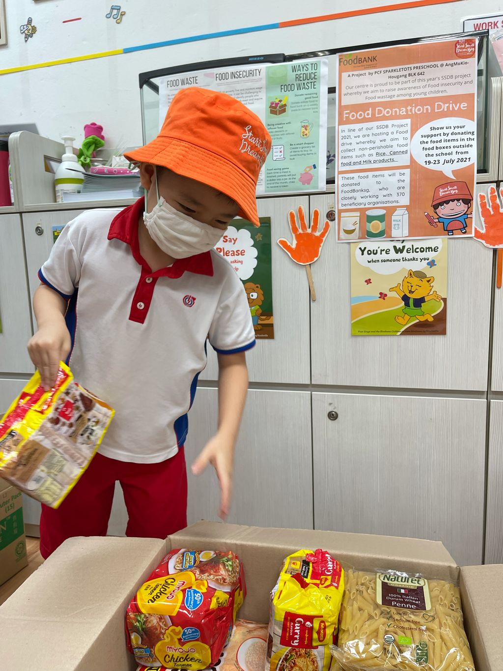 SSDB PROJECT 2021: FOOD IS LOVE COLLABORATING WITH THE COMMUNITY TO RAISE AWARENESS ABOUT FOOD INSECURITY AND FOOD WASTAGE — photo 2